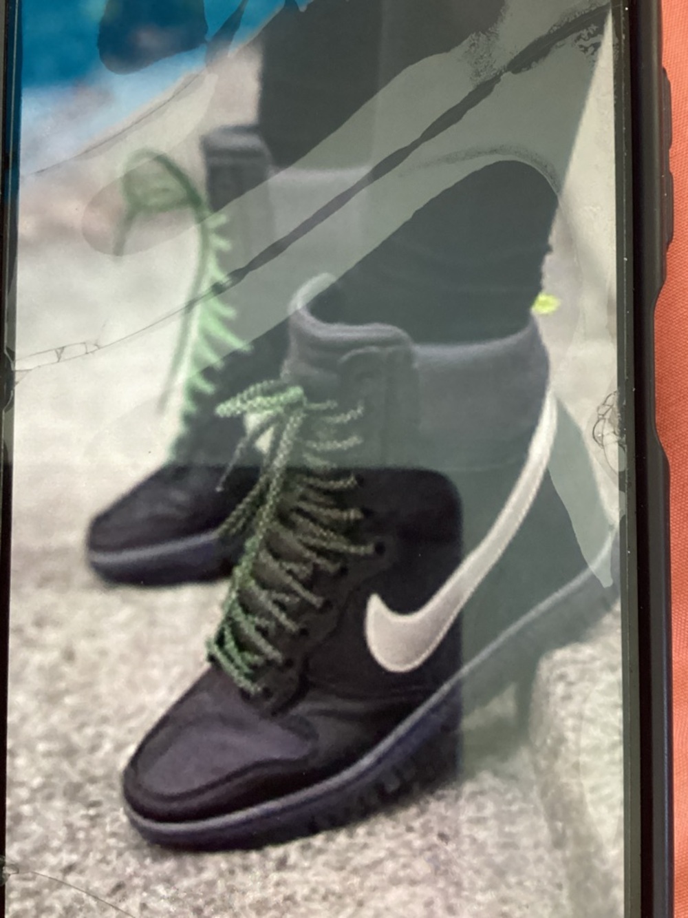 Nike Dunk high hidden wedge shoes